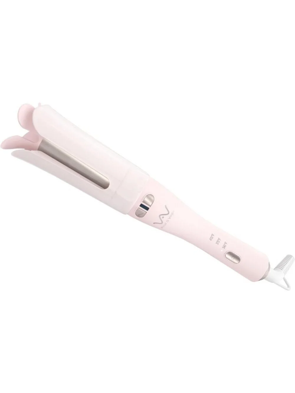 Automatic Curling Iron 1.25” Rotating Curler for Long Hair, Dual Voltage, 3 Heat